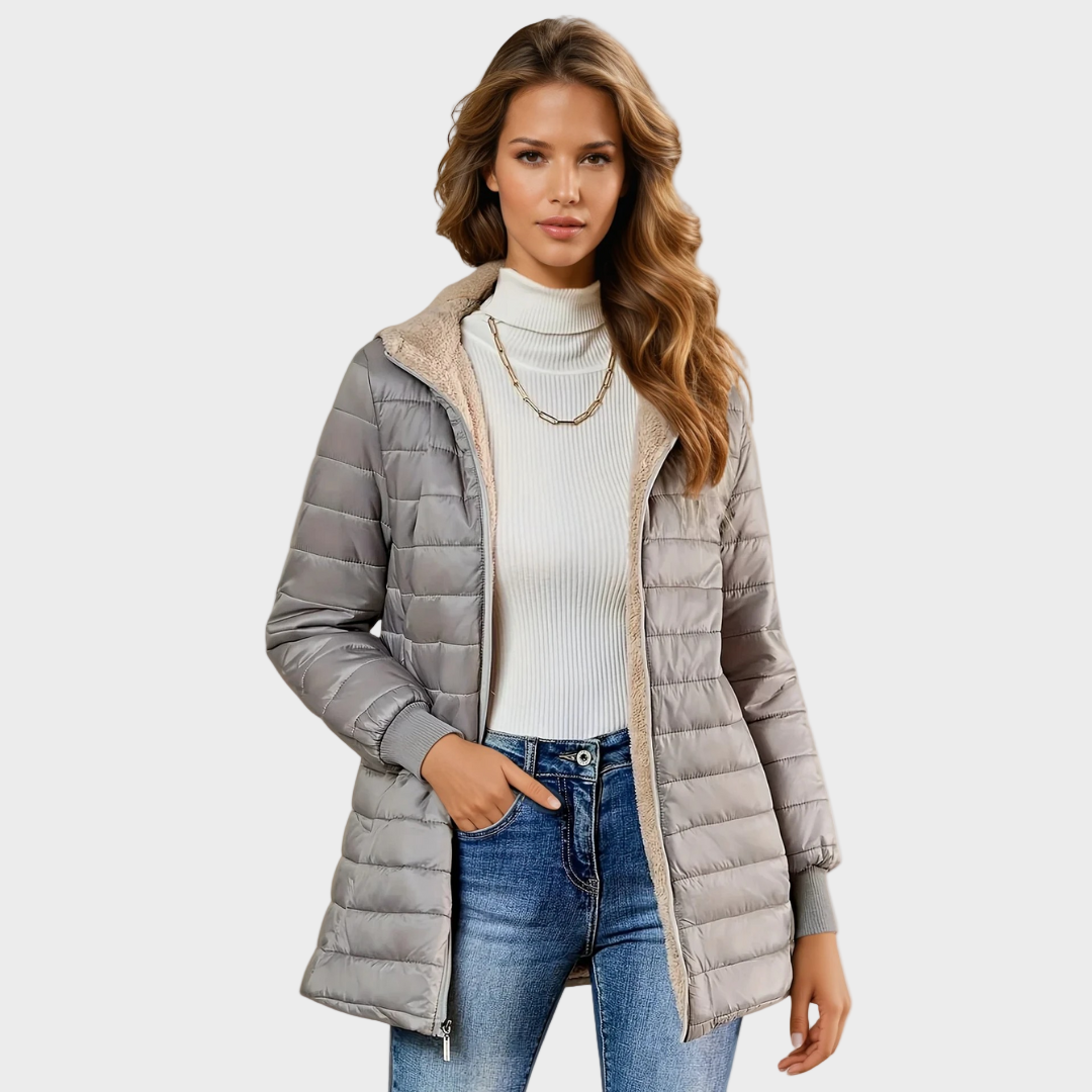 Michèle – Dlhý, nepremokavý a elegantný kabát