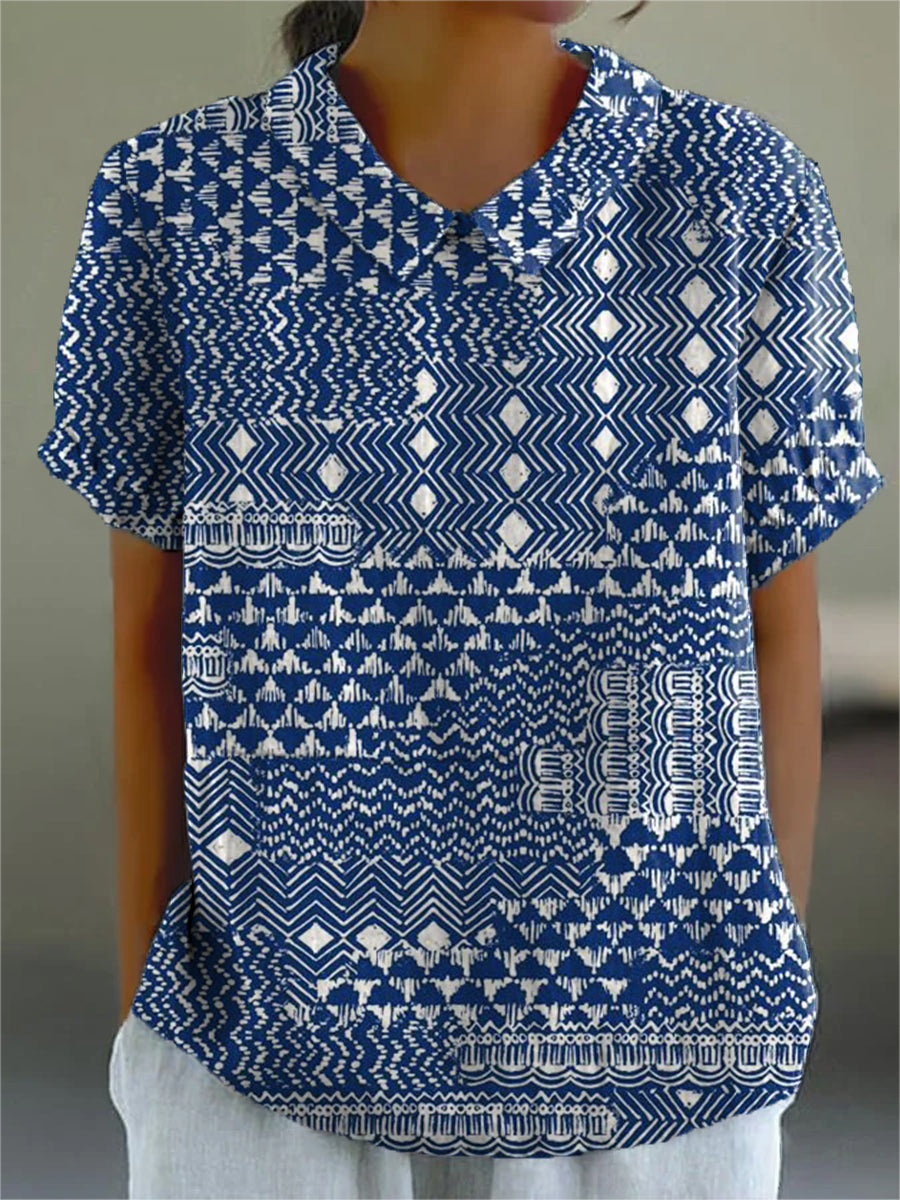 Zara | Košeľa s kmeňovým vzorom